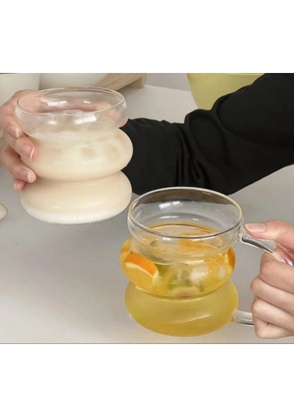 3 Halkalı Kulplu Isıya Dayanıklı Kokteyl Bardak indirimleri