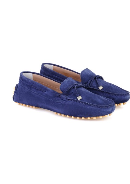 Fallon Lacivert Kadın Deri Loafer