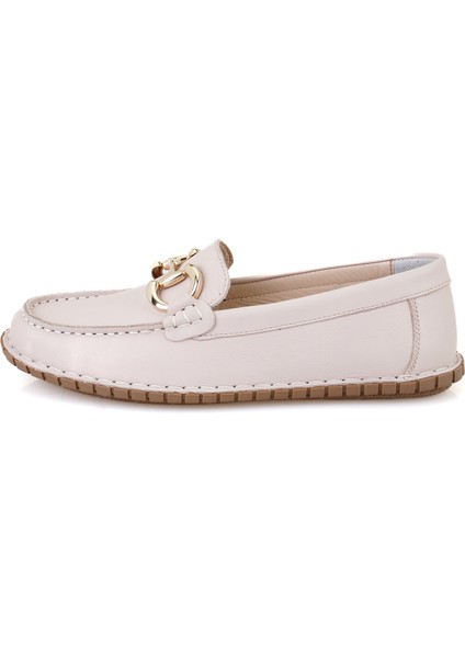 Annabel Pudra Kadın Deri Loafer fiyatları