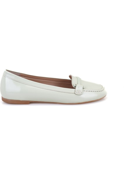 Karmen Açık Yeşil Kadın Deri Babet fiyatları