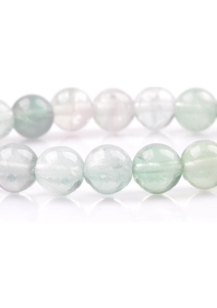 Florit Doğal Taş Bileklik 8 mm Küre Kesim fiyatları