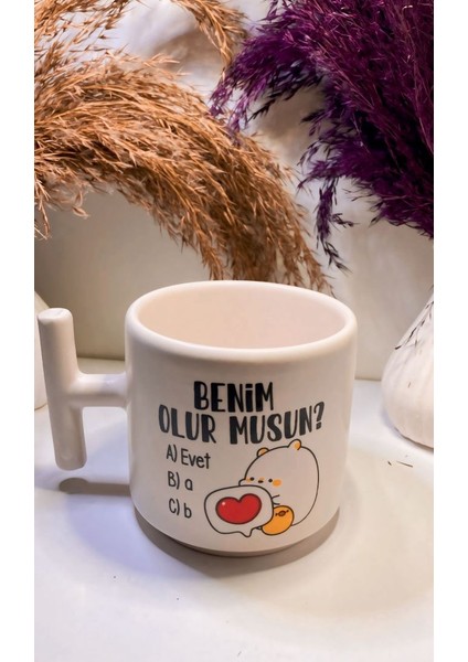 2'li T Kulplu Seramik Kupa Bardak indirimleri