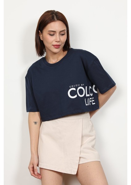 Kadın Colcci Salaş Kısa T-Shirt