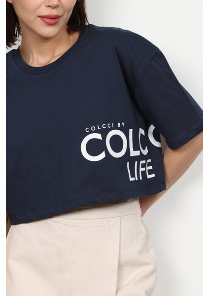 Kadın Colcci Salaş Kısa T-Shirt