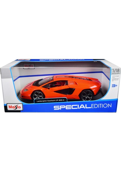 Lamborghini Countach Lpı 800-4 1/18 Turuncu 31459