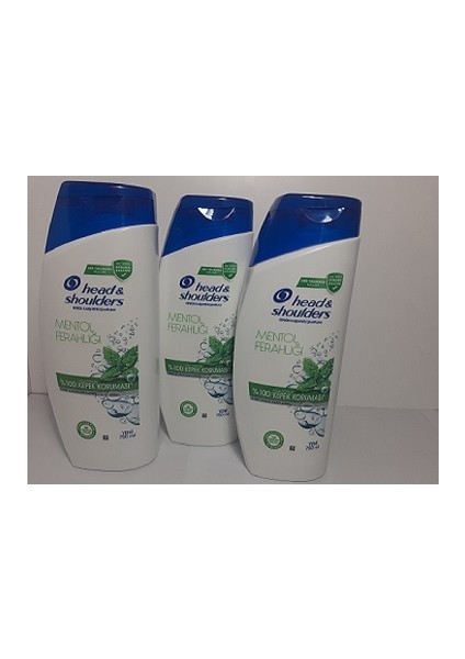 Kepek Şampuan Mentol Ferahlığı 750 ml x 3 Adet