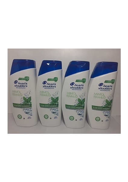 Kepek Şampuan Mentol Ferahlığı 750 ml x 4 Adet