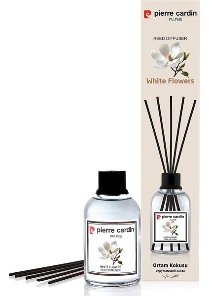 Pierre Cardin Reed Diffuser White Flowers Beyaz Çiçekler 110 ml