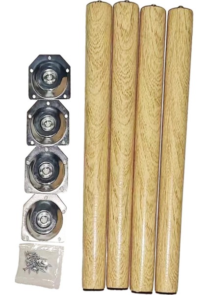 4 Ahşap Ayakları Dizüstü Bilgisayar I Için Sağlam Komodin Sehpa 30 cm (Yurt Dışından)