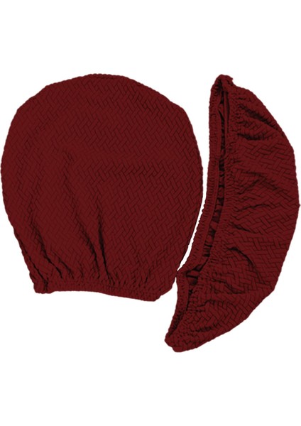 Bilgisayar Sandalye Slipcovers Gerilebilir Geçirmez Sandalye Örtüsü Kırmızı (Yurt Dışından)