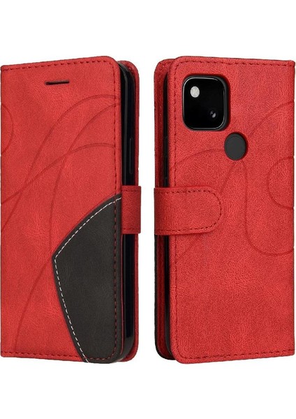 Google Piksel 5 Pu Deri Telefon Kılıfı (Yurt Dışından)