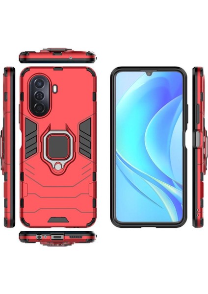 Huawei Nova Y70 Dönen Halka Telefon Kılıfı (Yurt Dışından)