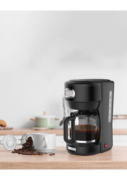 Retro Filtre Kahve Makinesi Siyah modelleri