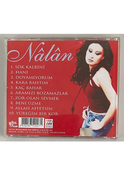 Nalan Sök Kalbini - Hani CD (Orjinal Dönem Baskı)