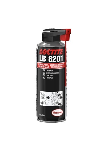 Lb 8201 Çok Amaçlı Yağlayıcı Multi Sprey - 400 Ml. (4 Adet)