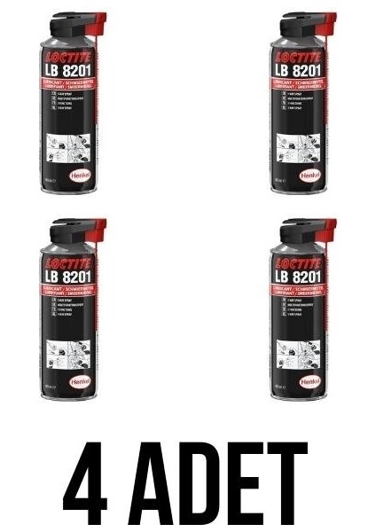 Lb 8201 Çok Amaçlı Yağlayıcı Multi Sprey - 400 Ml. (4 Adet) fiyatları