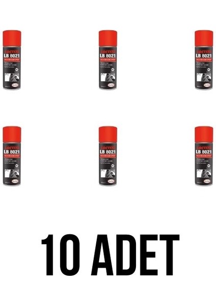 Lb 8021 Genel Amaçlı Yağlayıcı Silikon Sprey - 400 Ml. (10 Adet) fiyatları