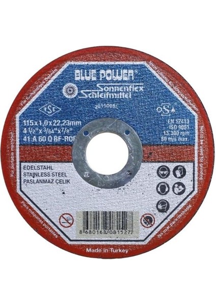 Blue Power As 60 Q Bf Rof Disk 115X1,0X22 Mm.(50 Ad)
