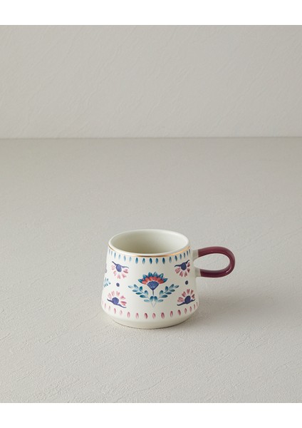 Carnival Time Stoneware Kupa Mavi - Pembe fiyatları