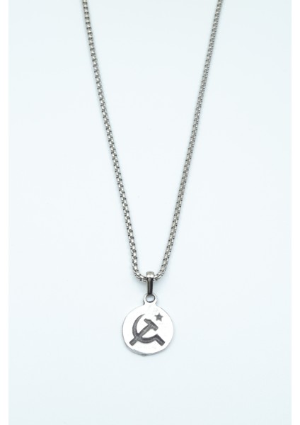 Minimal Orak Çekiç Örme Zincir Kolye fiyatları