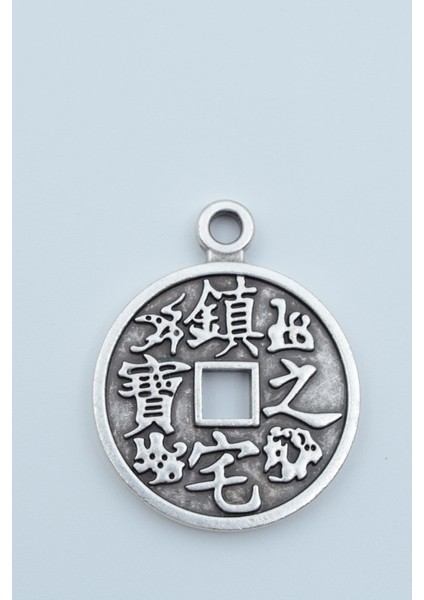 Feng Shui Çin Şans Parası Örme Zincir Kolye modelleri