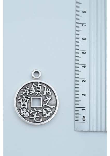 Feng Shui Çin Şans Parası Örme Zincir Kolye indirimleri