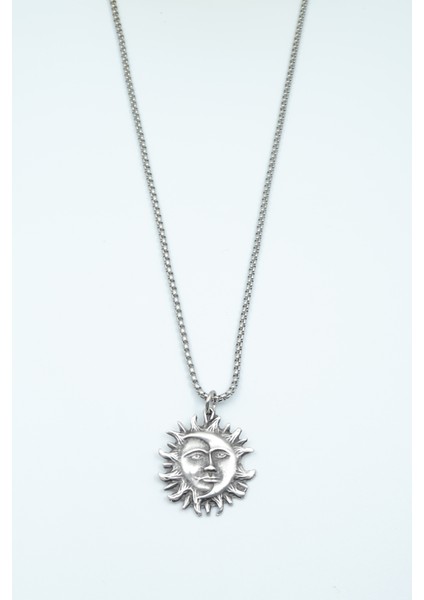 Güneş ve Ay Örme Zincir Kolye fiyatları