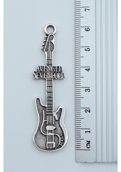 Avenged Sevenfold Elektro Gitar Örme Zincir Kolye fırsatları