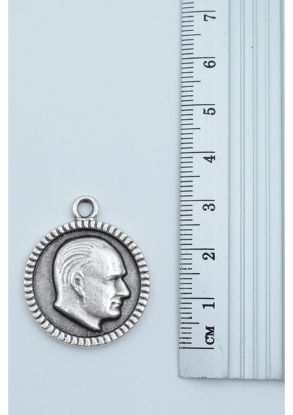 Atatürk Madalyon Örme Zincir Kolye fırsatları
