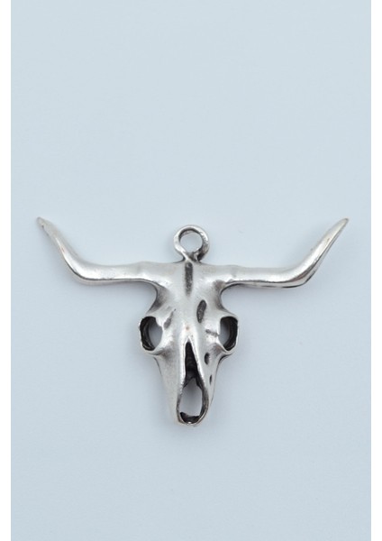 Boğa - Kuru Kafa Örme Zincir Kolye modelleri