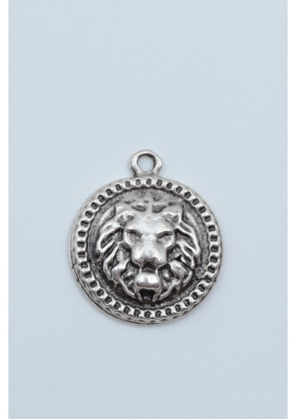 Minimal Aslan Madalyon Örme Zincir Kolye modelleri