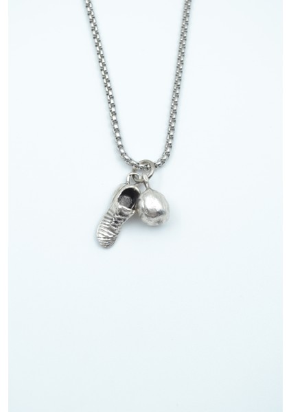 Futbol - Krampon - Top Örme Zincir Kolye