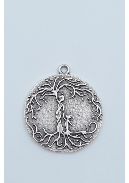 Anne Çocuk - Hayat Ağacı Örme Zincir Kolye modelleri