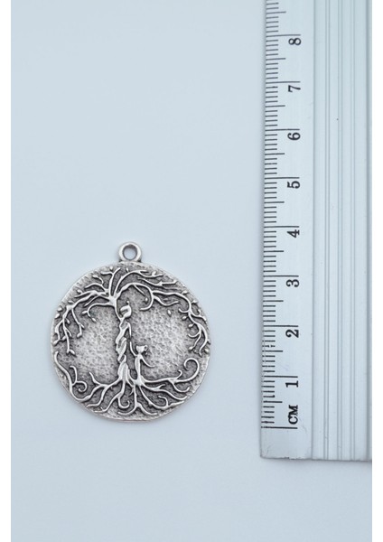 Anne Çocuk - Hayat Ağacı Örme Zincir Kolye fırsatları