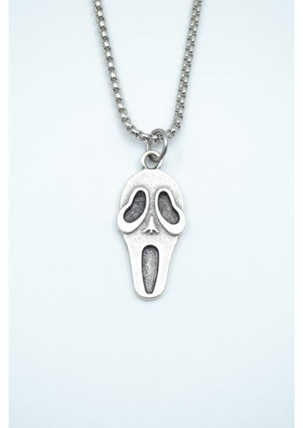 Scream - Çığlık Örme Zincir Kolye