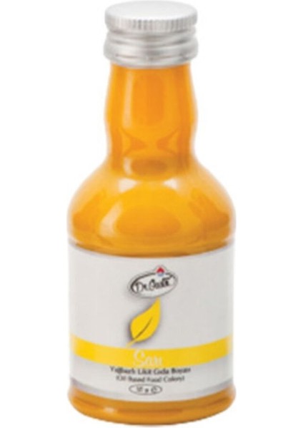 Sarı Yağ Bazlı Likid Gıda Boya 50gr