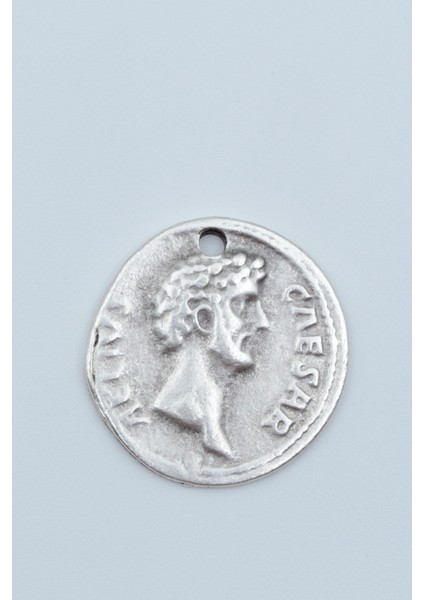 Roma Parası Sikke - Sezar Örme Zincir Kolye modelleri