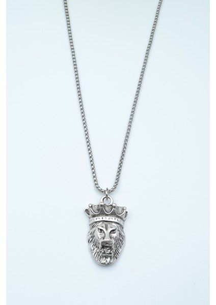Aslan Kral Örme Zincir Kolye fiyatları