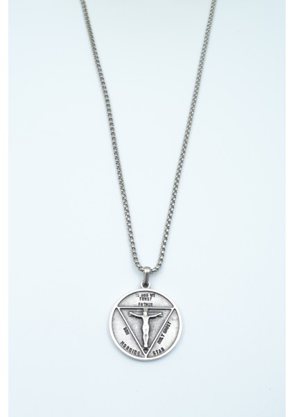 Pagan - Keçi Şeytan - Hz. Isa Örme Zincir Kolye fiyatları