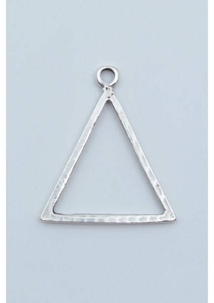 Üçgen Geometrik Örme Zincir Kolye modelleri