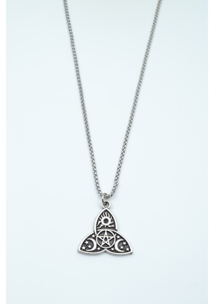 Triquetra Örme Zincir Kolye fiyatları