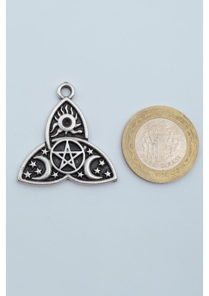 Triquetra Örme Zincir Kolye indirimleri