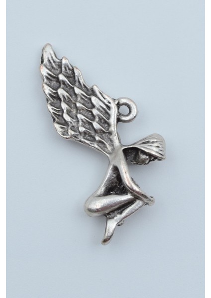 Kanatlı Melek - Peri Örme Zincir Kolye modelleri