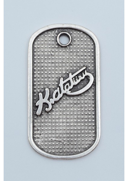 Kemal Atatürk Imzalı Künye Örme Zincir Kolye modelleri