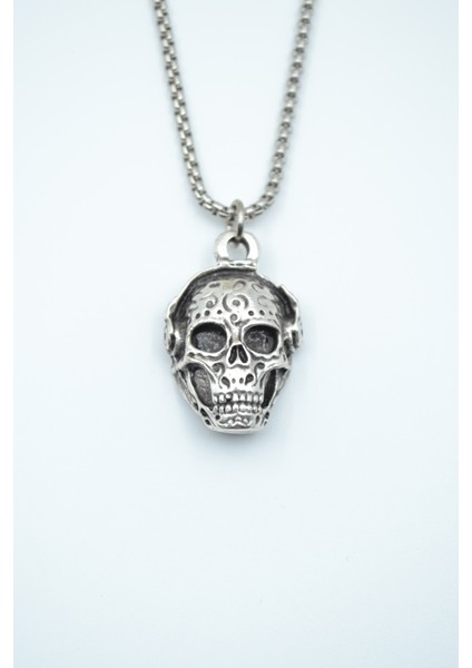 Dj Kuru Kafa Örme Zincir Kolye