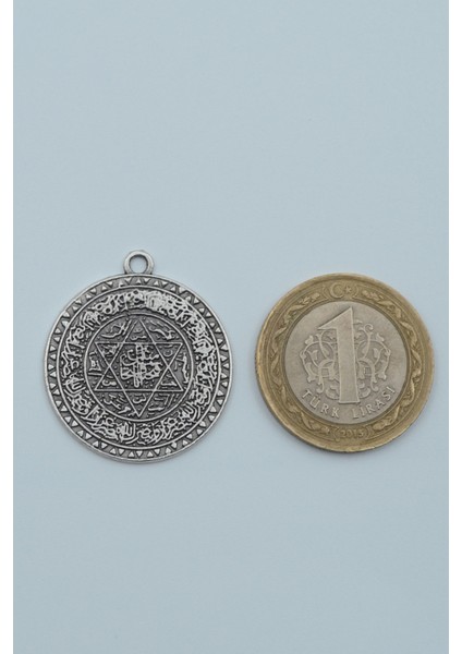 Davut Yıldızı - Süleyman Tılsım Mührü Örme Zincir Kolye indirimleri