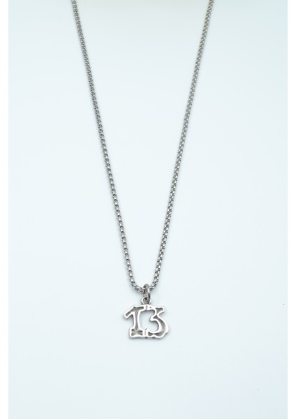 13 Yazılı Örme Zincir Kolye fiyatları