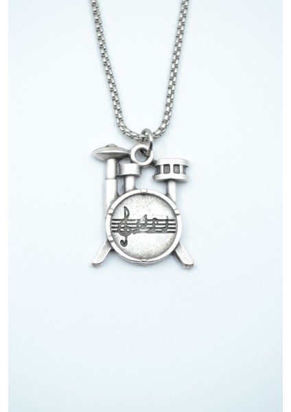 Bateri Örme Zincir Kolye