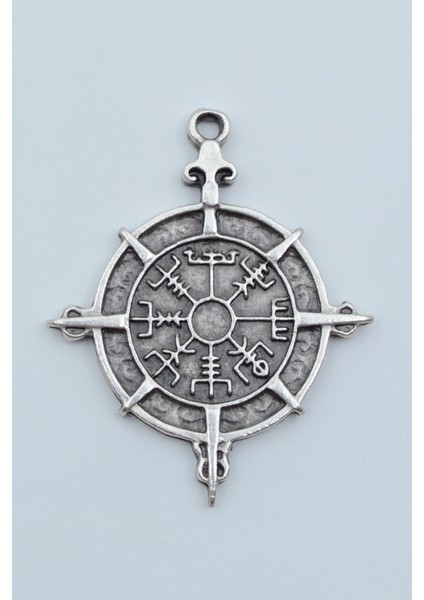 Viking Vegvisir Pusula Örme Zincir Kolye modelleri