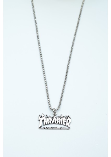 Thrasher Magazine Örme Zincir Kolye fiyatları